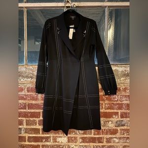 Women’s studded wrap dress